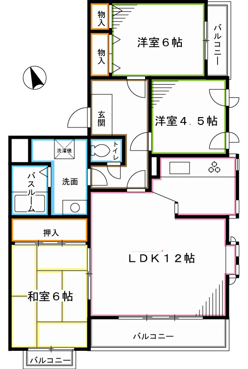 ヴェール久我山  間取り