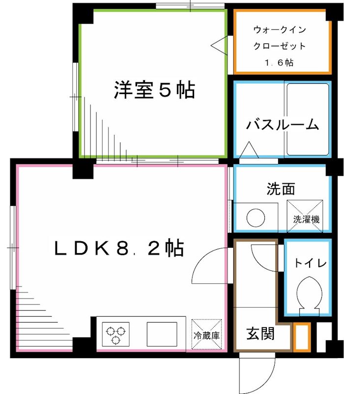 NOVEL OGIKUBO A 間取り