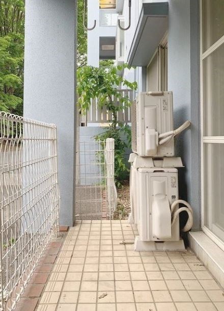 南田中コートハウス ベランダ