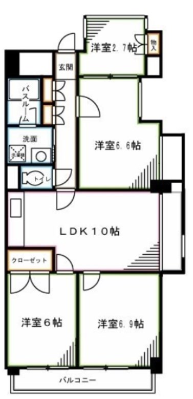 アトリウムまるや 間取り