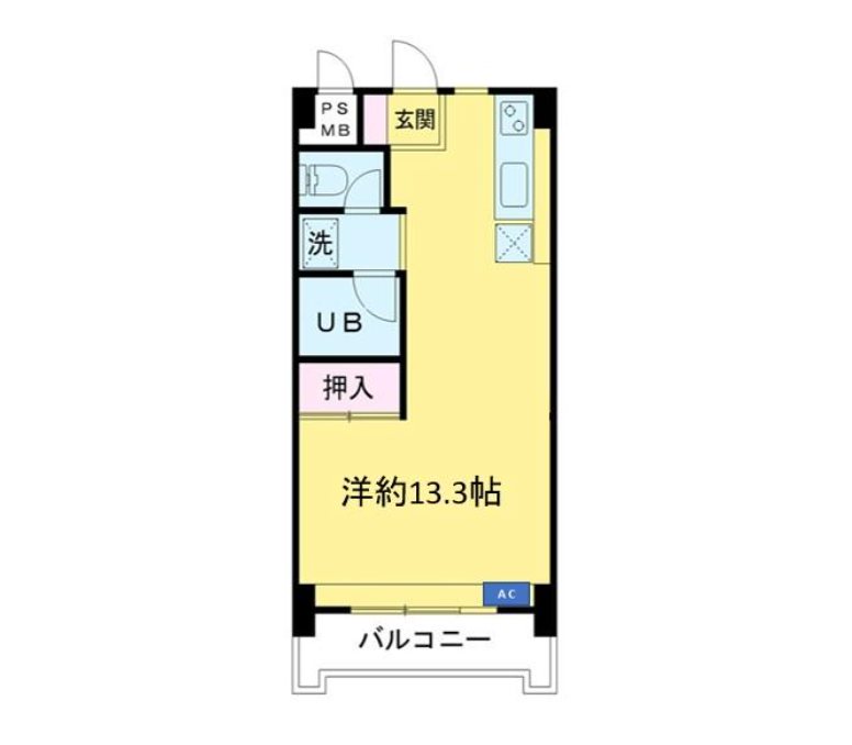 　サンハイツ新井 間取り