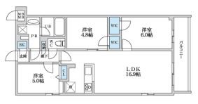 S-RESIDENCE富士見ヶ丘afford 間取り