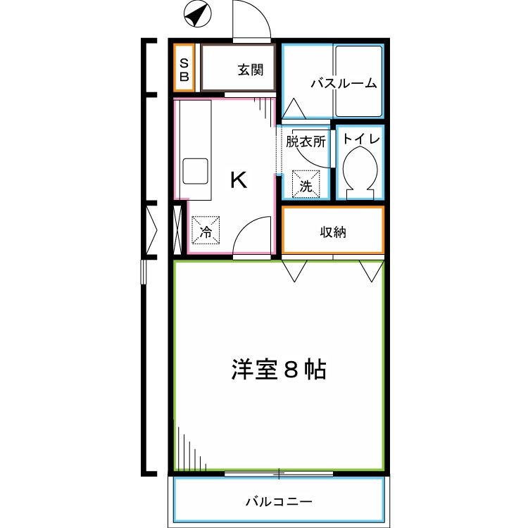 カーサ・フローラー 間取り