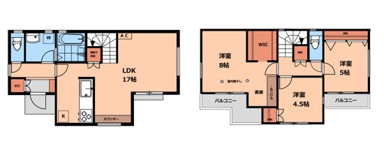 東町３丁目戸建賃貸住宅 間取り