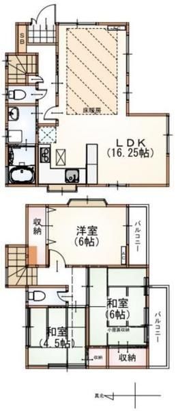 国分寺戸建 間取り