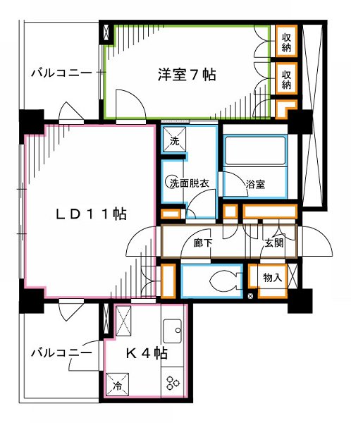 ガーデンコートT 間取り