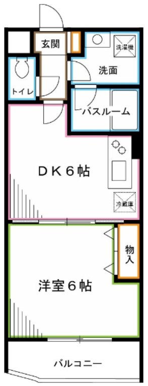 プレミール松庵 間取り