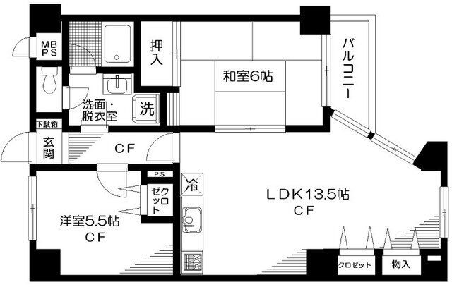 日神パレス立川第2 間取り