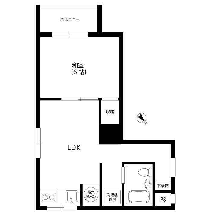 高円寺南サマリヤマンション 間取り