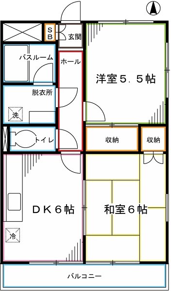 陽光台マンション 間取り