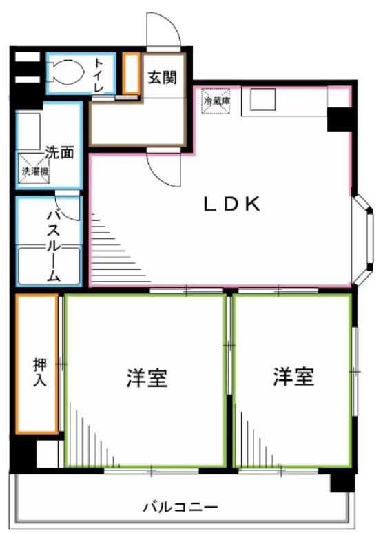 コスモ杉並 間取り