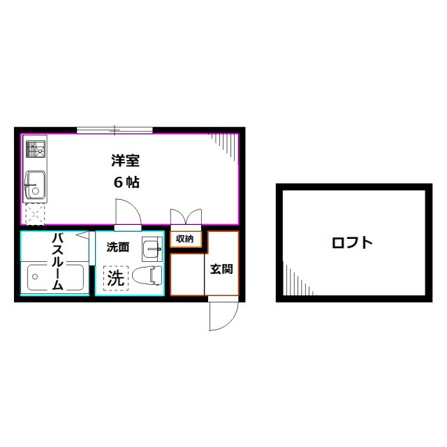 カルチェ・ラタン 間取り