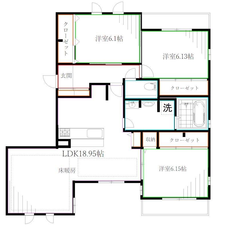 槻　KEYAKI 間取り