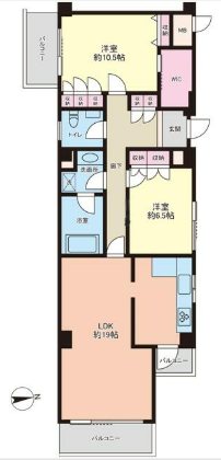 エンブレム下落合 間取り