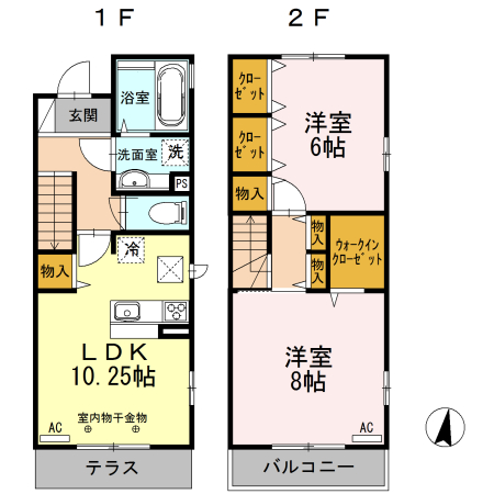 ソレイユ・ルヴァン　Ｂ棟 間取り