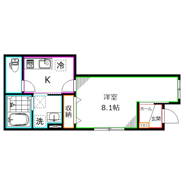 スプリングハウス 間取り