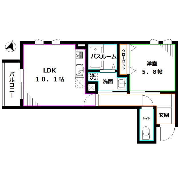 （仮称）東京都練馬区上石神井南町③計画 間取り