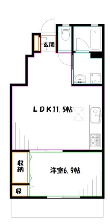 セントノース(St.North） 間取り