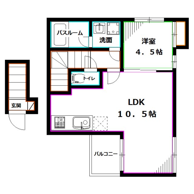 Navi三鷹 間取り