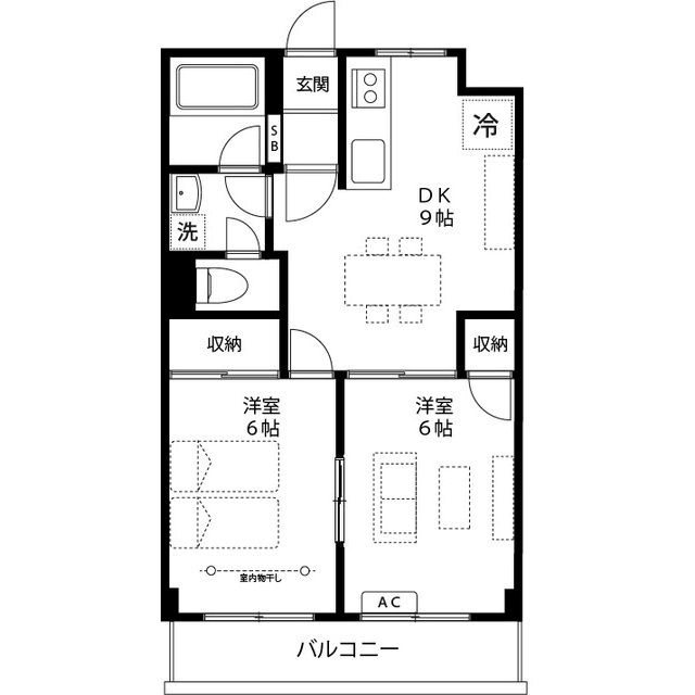 ライムかいぬま  間取り