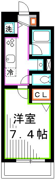 プチ・シェル　　 間取り