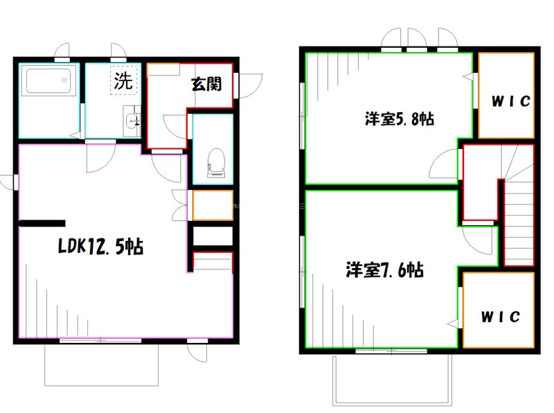 Pastoral B  間取り