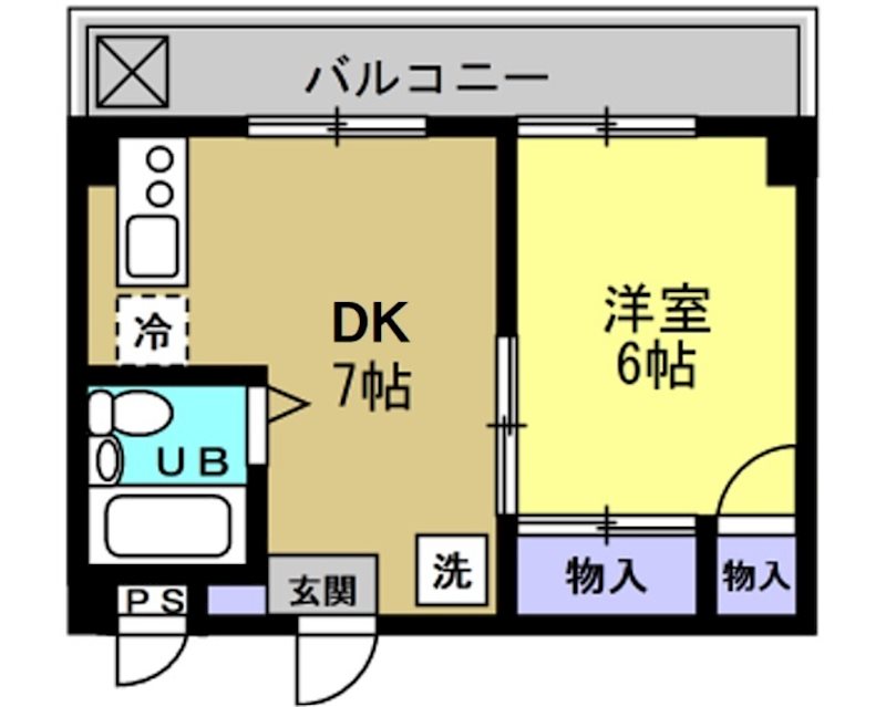 ベルメゾン国分寺 間取り