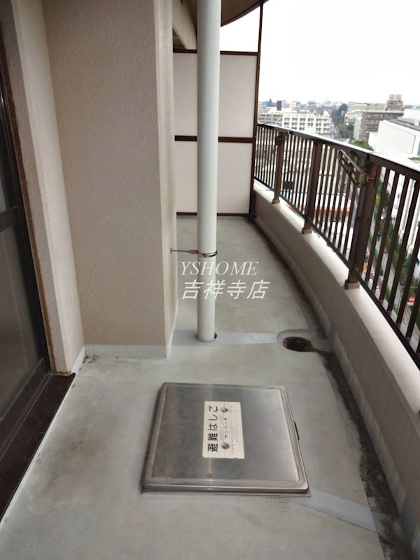 レジデンス武蔵野  ベランダ