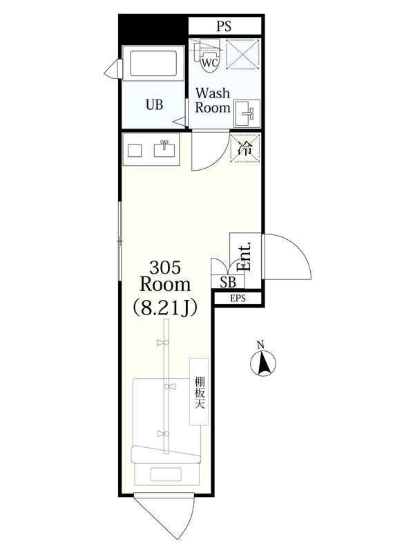 CICADA RESIDENCE OGIKUBO 間取り