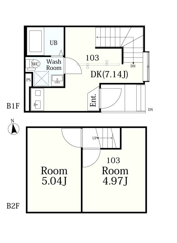 CICADA RESIDENCE OGIKUBO 間取り