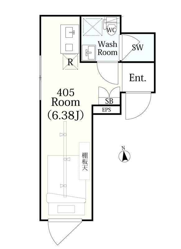 CICADA RESIDENCE OGIKUBO 間取り