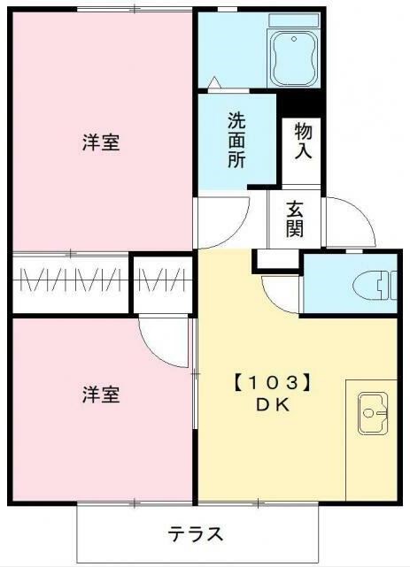 ヴェルディハイツ 間取り
