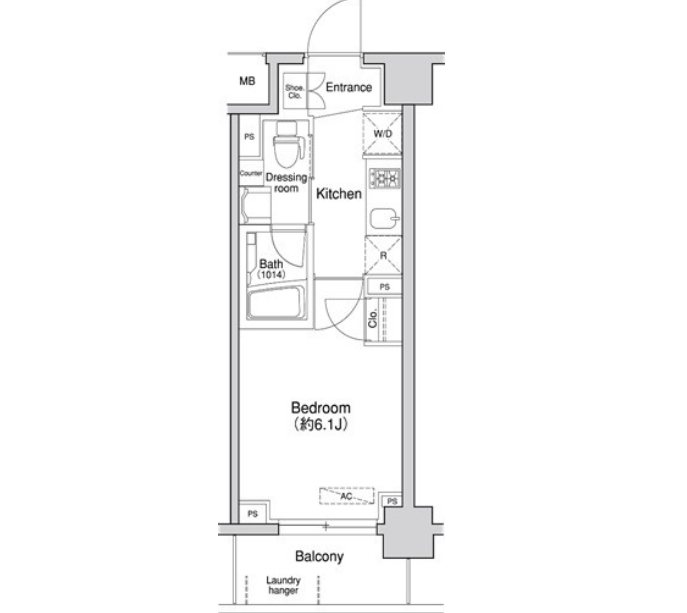 プライマル方南町 間取り