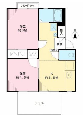 ヴェルディハイツ  間取り