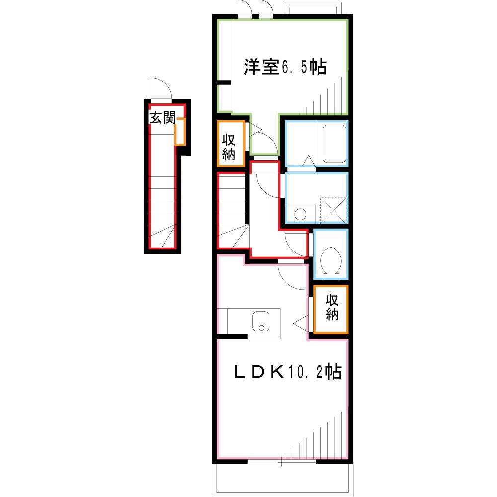 Casa Domani Ⅰ 間取り