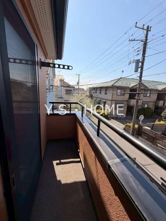 小金井市中町２丁目戸建て ベランダ