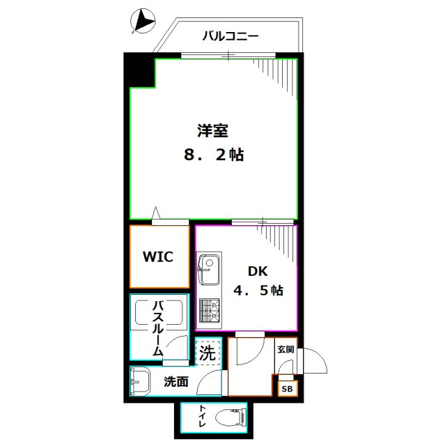 大裕ビル 間取り図