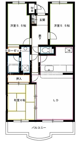 ドゥジェーム・ニイヤ 間取り