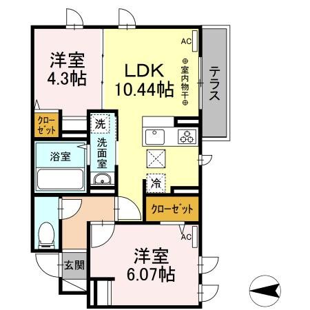 NKガーデン 間取り