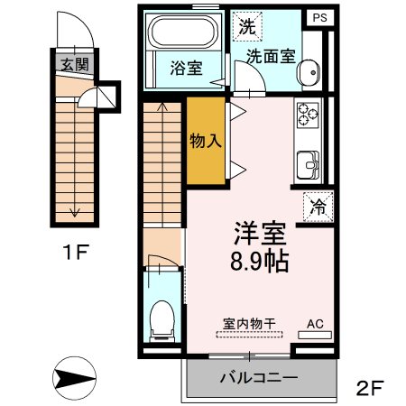 ガーデンハウス東山 間取り