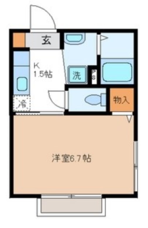 エルミタージュ   間取り