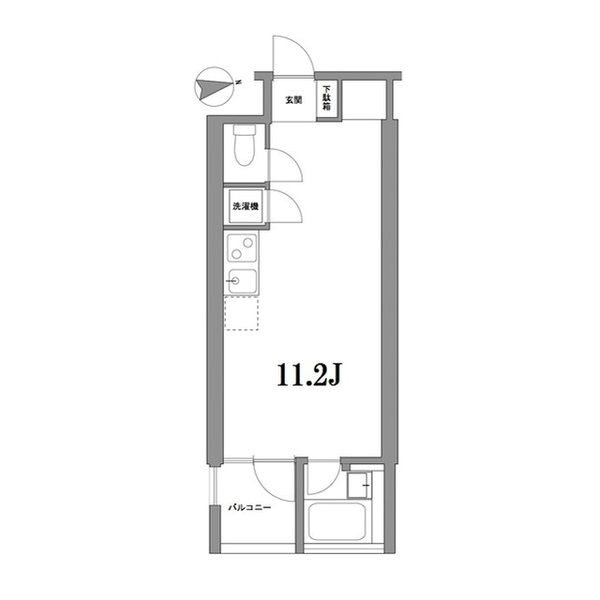 ラグゼナ東高円寺 間取り