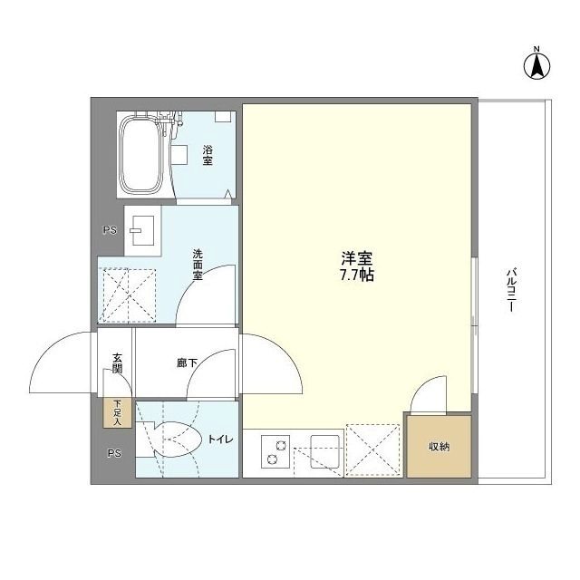 ウェルスクエア新中野Ⅱ 間取り