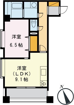 ピアライフ・&alpha;（ピアライフ・アルファ） 間取り