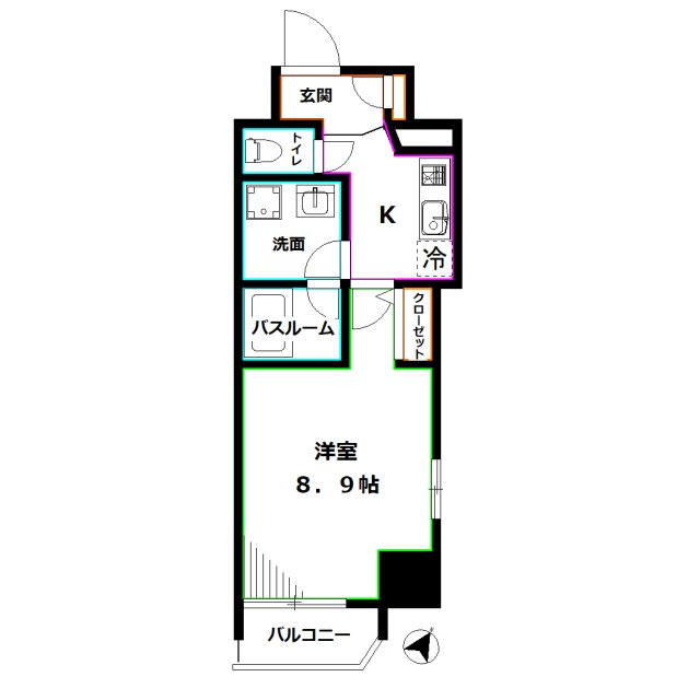 メインステージ吉祥寺 間取り