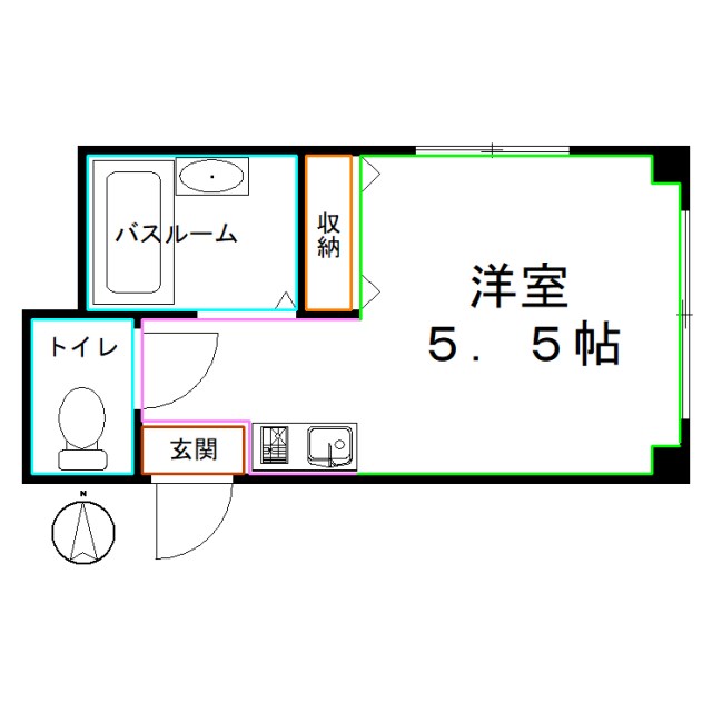 K.M.kokubunji 間取り