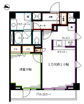メインステージ高円寺 間取り