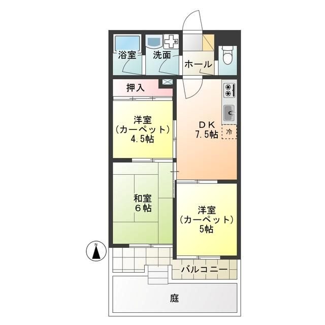 三ツ木武蔵野ビル 間取り