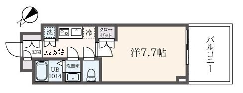 フェルテ中野 間取り