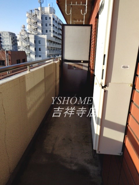 グリーンサンハイツ ベランダ